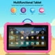 thumbnail image 2 of Tableta Q8 7 pulgadas Tableta para niños Pantalla IPS 1024 * 600 Resolución 1GB + 8GB Memoria Android 6.0 Soporte Conexión WiFi / BT Enchufe azul de EE. UU. Abanopi Tableta, 2 of 6