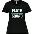 thumbnail image 3 of Inktastic Flute Squad Marching Band Women's Plus Size T-Shirt, 3 of 5