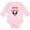 AD-Pink, variant on Boston Terrier Dog Gift Girls Long Sleeve Baby Bodysuit