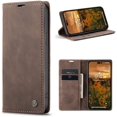 thumbnail image 3 of CaseMe for iPhone 15 Plus, Wallet Case Soft PU Leather Flip Case Magnetic Stand Flip Protective Cover Leather Case with ID & Credit Card Slots Holder Case-Coffee, 3 of 8