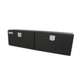 thumbnail image 3 of Dee Zee Boîte à Outils DZ79TB Topsider; Rail de Lit de Côté Supérieur; Double Porte; Motif Diamant; Noir; Aluminium; Capacité de 12,75 Pieds Cubes, 3 of 4