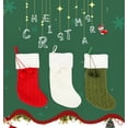 thumbnail image 2 of Paquete de de Navidad de punto, medias de Navidad con Papá Noel, Navidad y decoración del hogarRojo1PCS, 2 of 5
