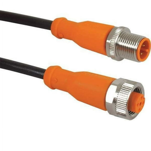 Ifm Cordset,4 Pin,Receptacle,Female EVC014