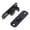 B, variant on TIERPOP Door Lock 90 Degree Barn Bolt Cast Stainless Steel Hook Latches Window Cabinet Locks Right Sliding Gate Lock