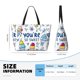 thumbnail image 4 of Fotbe You are so Sweet Bolsa de Viaje para Playa - Resistente al Agua, Bolsa Tote de Gran Capacidad y Ligera con 7 Bolsillos para Mujeres y Hombres, 4 of 7