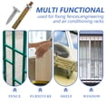 thumbnail image 3 of SOPOTUTU 8Pcs Hex Nut Expansion Bolts For Concrete Walls Golden Color, 3 of 6