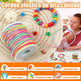 thumbnail image 4 of 20 Rollos-hilo Chino 0.8mm,hilo Para Pulseras,macrame 900m Color 2 Eo Safe Imports Multicolor, 4 of 5