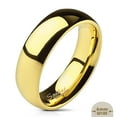 thumbnail image 6 of Unisex 14K Gold Plated Classic Comfort Fit Wedding Ring Band Width 04 mm Size 07, 6 of 6