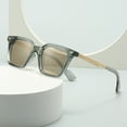 thumbnail image 3 of Bjfhfdr New Men s Square Glasses Retro Double Square Sunglasses Sunglasses in Stock 6069, 3 of 10