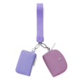 thumbnail image 1 of Cartera de pulsera Mum's Memory Mini con cremallera para mujer, color morado, 1 of 6