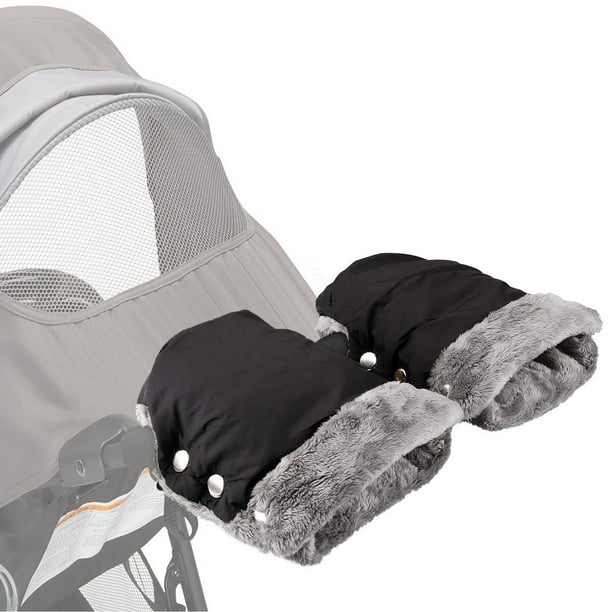 Guantes 1 par de orejeras para cochecito, guantes para cochecito de bebé, guantes cálidos para manos, calentadores de manos, impermeables, a prueba de viento, anticongelantes, extra gruesos para padre Abanopi Guantes