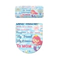thumbnail image 2 of HELLHERO Toilet Cover Set for Fits All Toilet Shapes Polyester Fabric Soft Machine Washable Stays in Place Stretch Easy to Install Keep Dust Stain Mermaid, 2 of 8