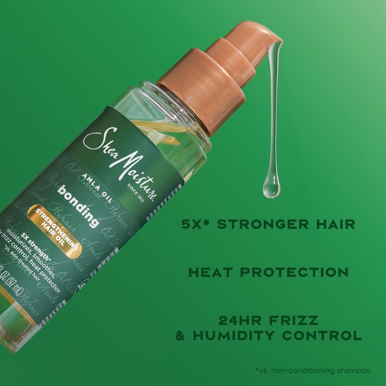 SheaMoisture Bonding Hair Oil With Amla Oil, 3.3 Fl Oz photo 5