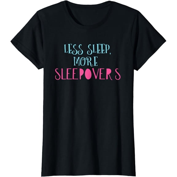 Sleepover Shirt Slumber Party TShirt Funny Pajama Party Tee