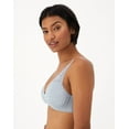 thumbnail image 2 of Bali Breathe Cotton Modal Wireless T-Shirt Bra Silver Satin 2XL, 2 of 5