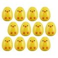 thumbnail image 5 of 12 Pcs White Plastic Eggs Clear Fillable Eggs Fillable Easter Eggs Easter Egg Decoration Plastic Easter Eggs, 5 of 5
