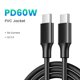 thumbnail image 1 of UGREEN 100W USB C a tipo C Cable juegos ángulo PD cargador de carga rápida Cable de datos para Macbook Samsung Xiaomi POCO Cable USB Tan Jianjun  unisex, 1 of 2