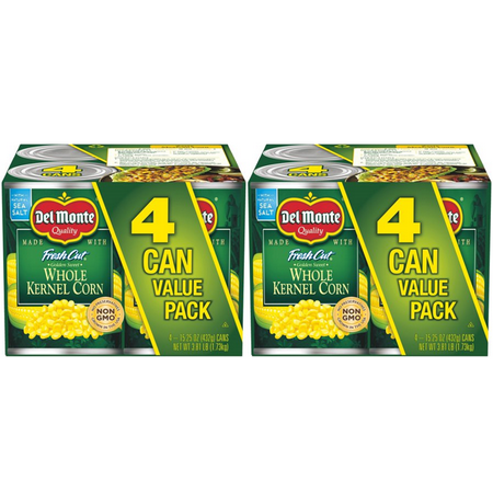 Sweet Pea Wedding Flowers - (8 Cans) Del Monte Fresh Cut Golden Sweet Whole Kernel Corn, 15.25 oz