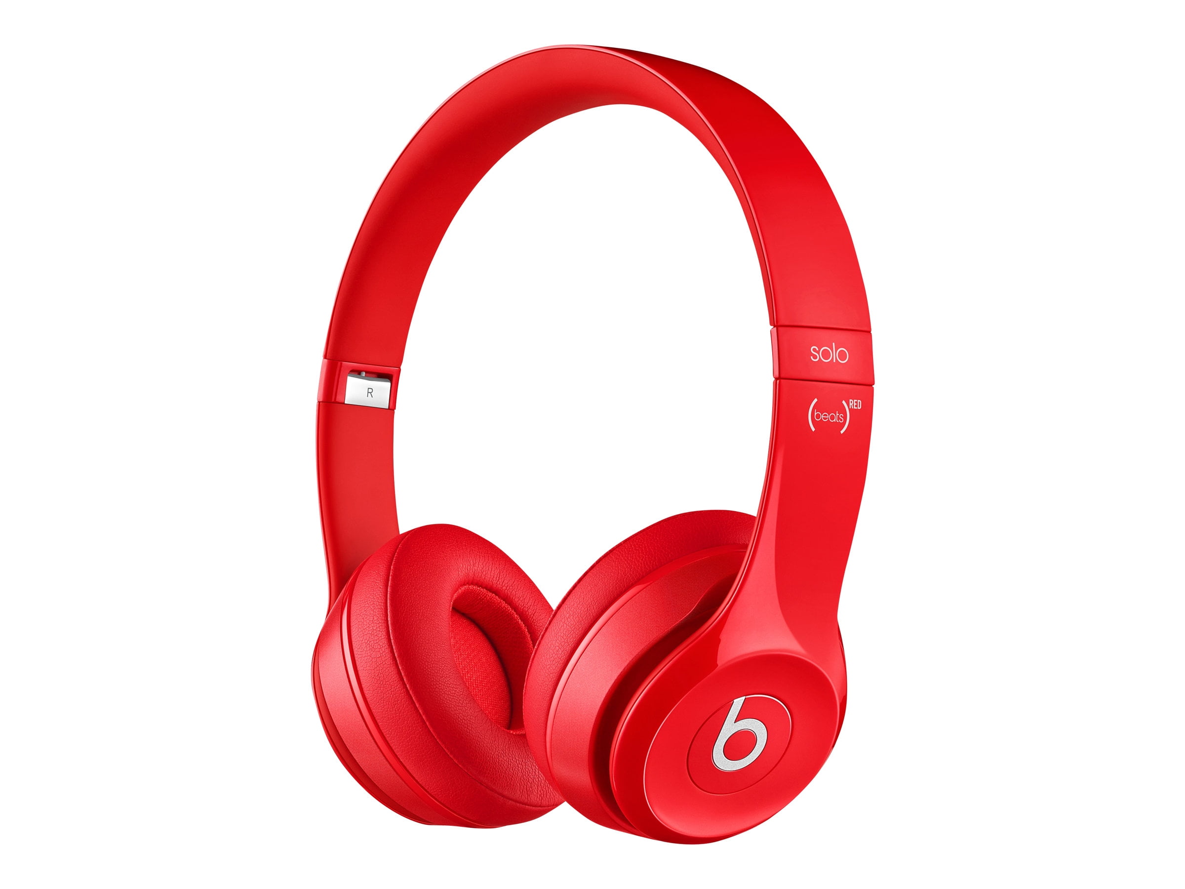 Beats Solo2 (PRODUCT)RED Headphones with mic onear wired 3.5