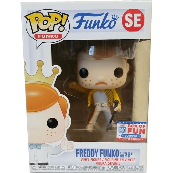 Funko Fundays Freddy Funko As Freddie Mercury SE LE 3000 Exclusive