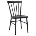 thumbnail image 5 of Safavieh Core Aluminum Outdoor Dining Side Chair - Set of 2, Black, 5 of 13