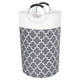 thumbnail image 1 of Wosthever Cesto de ropa Bolsa de ropa 75L Cesto de almacenamiento Organizador de dormitorio ligero Almacenamiento y organización del hogar Gris (82L), 1 of 6
