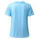 thumbnail image 4 of Camiseta de manga corta con cuello redondo y encaje estampado informal para mujer Pompotops hkajfhjk463253, 4 of 4