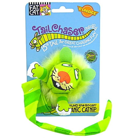- Fat Cat Kitty Hoots Tail Chasers Catnip Cat Toy