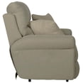 thumbnail image 5 of Bowery Hill Lay Flat Reclining Loveseat in Beige Polyester Fabric, 5 of 15
