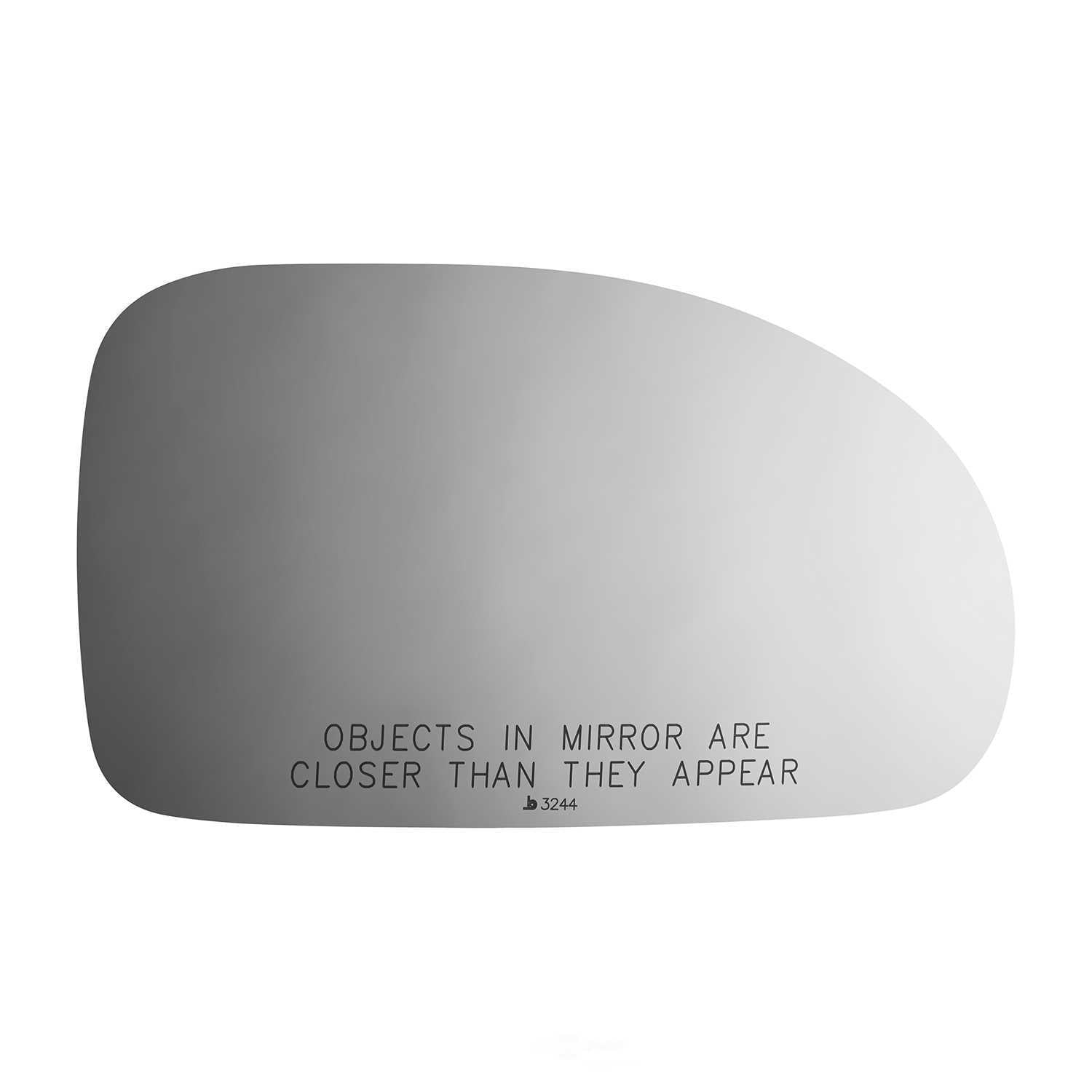 Burco Side View Mirror Replacement Glass - Clear Glass - 3244