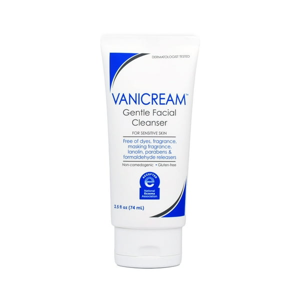 Limpiador facial Vanicream Gentle 75 ml para piel sensible