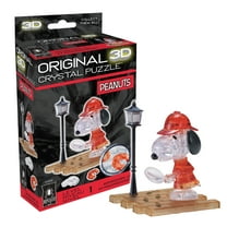 Snoopy Detective Original 3D Crystal Puzzle from BePuzzled, Ages 12 and Up