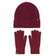 thumbnail image 5 of Conjunto de gorro y guantes de invierno harmtty, color liso, suaves, gruesos y resistentes al desgaste, para hombre, de punto cálido, color negro., 5 of 8