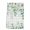 Green Gray Plaid, variant on Eucalyptus Leaves Kitchen Towels Set of 2, Spring Daily Flowers Plants Gray Plaid Absorbent Dish Towels for Kitchen, Microfiber Hand Towel, Quick Drying Tea Towel for Cleaning Decorative Dishcloths