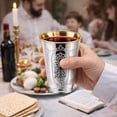 thumbnail image 4 of 5 oz Kiddush Cups Plastic Round Bottom, Disposable Wine Cups for Shabbat, Seder: 30 Counts, 4 of 5