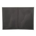 thumbnail image 2 of Unique Bargains 1 Pc Passport Holder Plain Weave Passport Sleeve Dark Gray, 2 of 5
