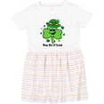 thumbnail image 3 of Inktastic Wee Bit O'irish Girls Toddler Dress, 3 of 5