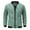 Green, variant on Men's Casual Lightweight Water Trench Coat Jacket with Lapel Pocket for Outdoor Comfort