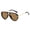 Black-Full Tea, variant on Retro Aviator Sunglasses, UV400 Protection, Unisex PC Frame, Oversized Classic Style