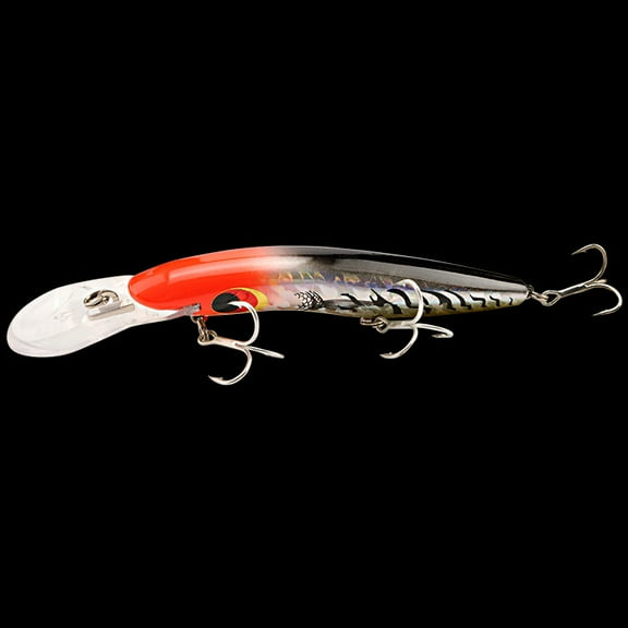 2PC Fishing Lures Jigs 28g Suspended Big Minnow Blood Slot Fish Hook Plastic Fake Hard Bait Minnow Saltwater