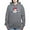 Graphite Gray, variant on CafePress - Christmas Shark Sweatshirt - Pullover Hoodie, Classic & Comfortable Hooded Sweatshirt