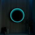 thumbnail image 6 of Ozarke 3D Circle Infinity Mirror Light, LED Wall Mirror RGB Color - Small, 6 of 18