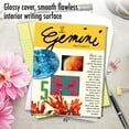 thumbnail image 5 of 1 Large Happy Birthday Greeting Card (8.5 x 11 Inch) - Gemini Birthday Card J9444, 5 of 6