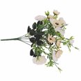 thumbnail image 3 of Ramo de flores artificiales Fotografía Prop Simulación Decoración floral Fiesta de bodas Flor falsa, Blanco Monstrate HA8205-05B, 3 of 6