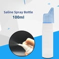 thumbnail image 6 of 100ml PE Plastic Nasal Spray Bottle Portable Refillable Fine Mist Saline Water Dispensing Bottle, 6 of 10