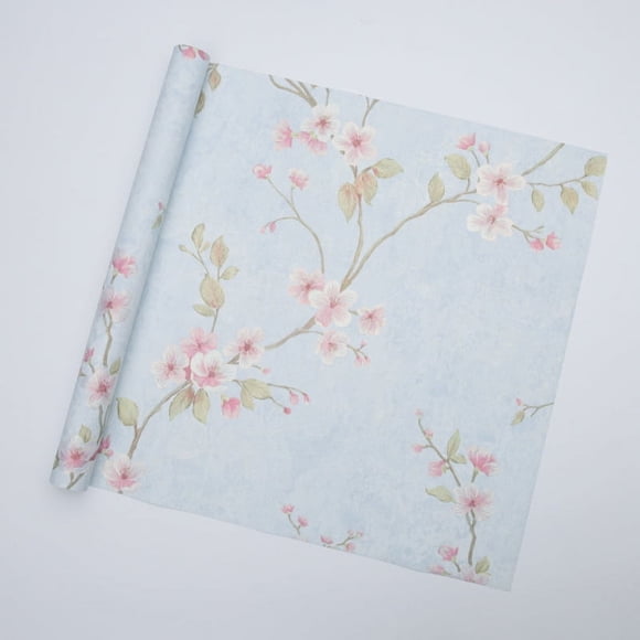 Nvzi flowers, gifts, gift box decorations, gifts, flower packaging paper, (embossed gold stamping printing packaging paper, 53 * 53cm, light blue)
