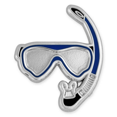 PinMart's Snorkel and Goggles Scuba Mask Gear Enamel Lapel