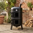 thumbnail image 7 of Zimtown BBQ Charcoal Grill Outdoor Barbecue Pit Smoker with 3 Levels Patio Backyard Black 21in, 7 of 7