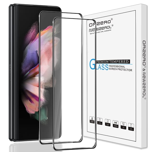 Protector de pantalla Orzero de cristal templado para Samsung Galaxy Z Fold 3 5G