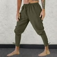 thumbnail image 2 of Bjutir Mens Sweatpants Mens Comfortable Stylish Retro Gothic Leggings Drawstring Slacks, 2 of 8